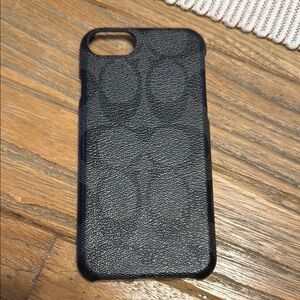 Coach Black IPhone Case